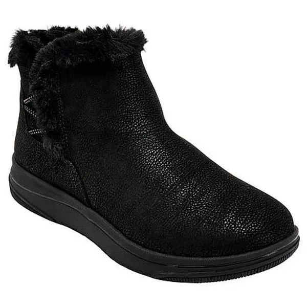 Clarks Cloudsteppers Breeze Faux Fur Ankle Bootie Clarks Cloudsteppers Breeze Faux Fur Ankle Bootie