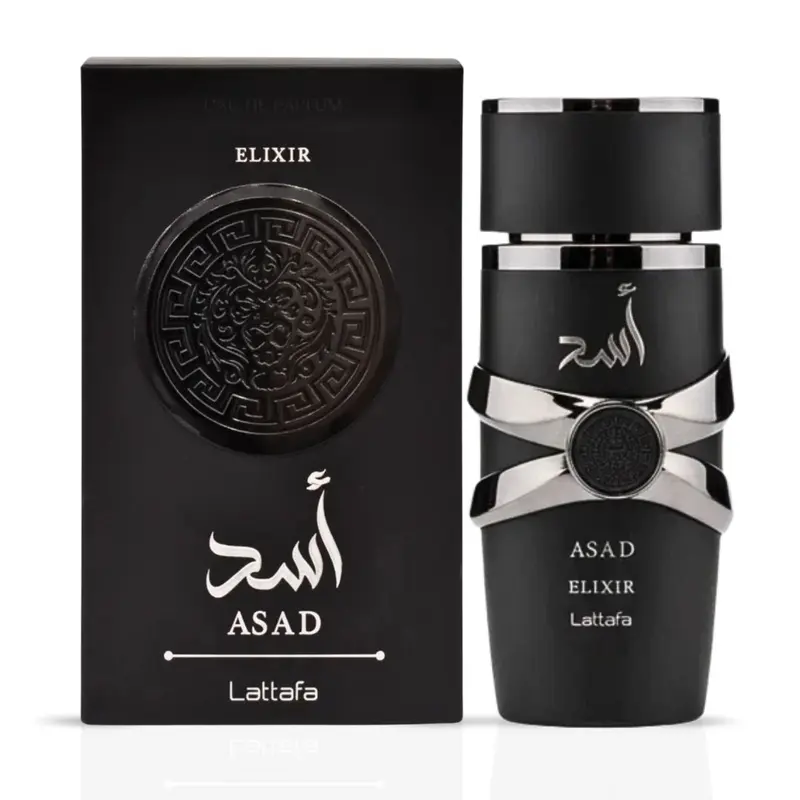 Asad Elixir Eau De Parfum Spray 100ml (3.4 oz) by Lattafa