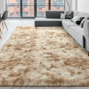 Soft and fluffy tie dye carpet, 4x6/ 5x8/ 6x9 feet, designed for modern bedrooms, made of plush material, suitable for bedrooms, living rooms, offices, and home decor rugs living room