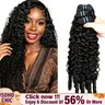 Msgem Hair 14A Virgin Burmese Curly Human Hair Bundles, Double Weft Remy Extensions, Dye & Bleach Ready, Tangle-Resistant, 3-Pcs or 4-Pcs Lot for Natural Look