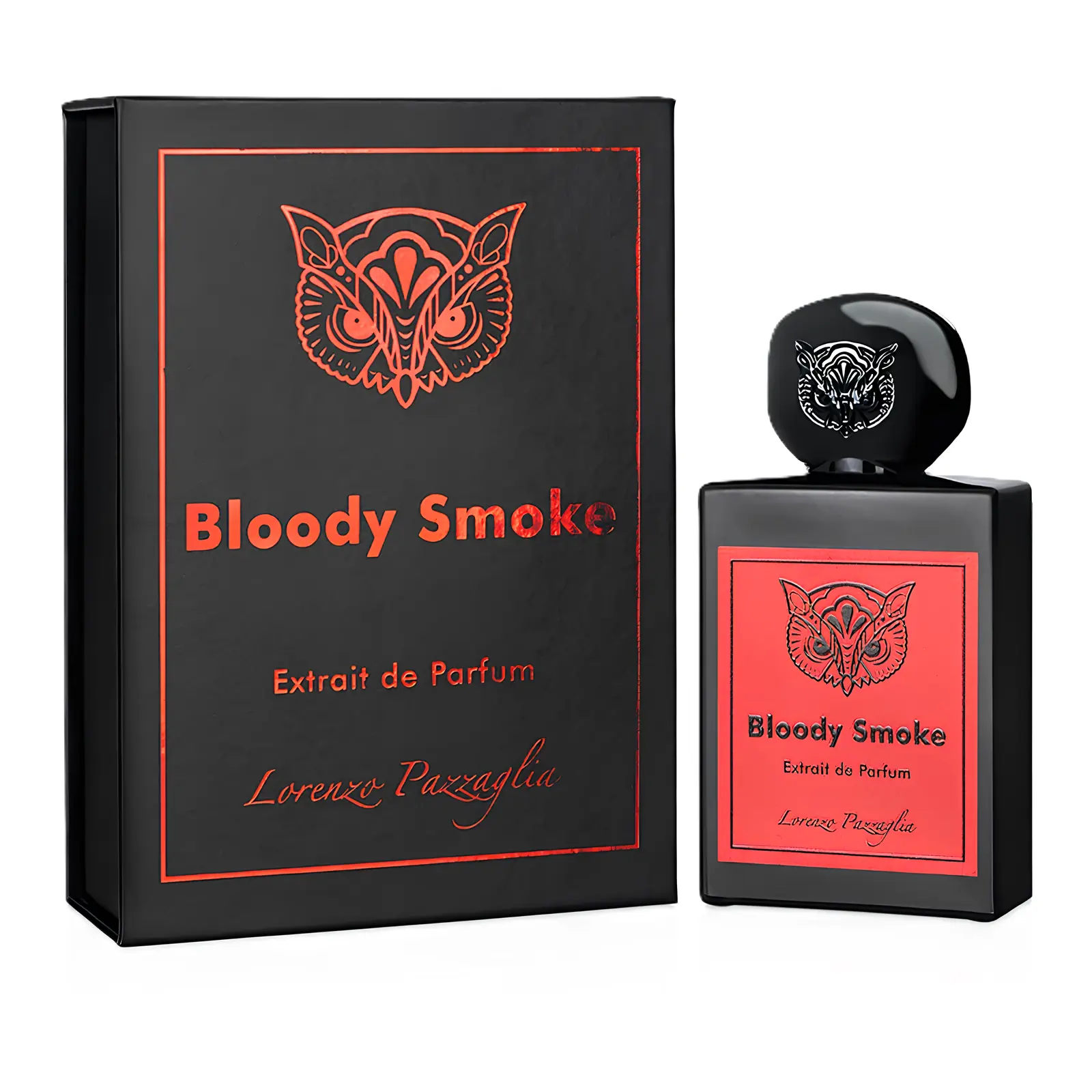 Lorenzo Pazzaglia Bloody Smoke for Unisex Extrait de Parfum Spray, 1.7 ounce