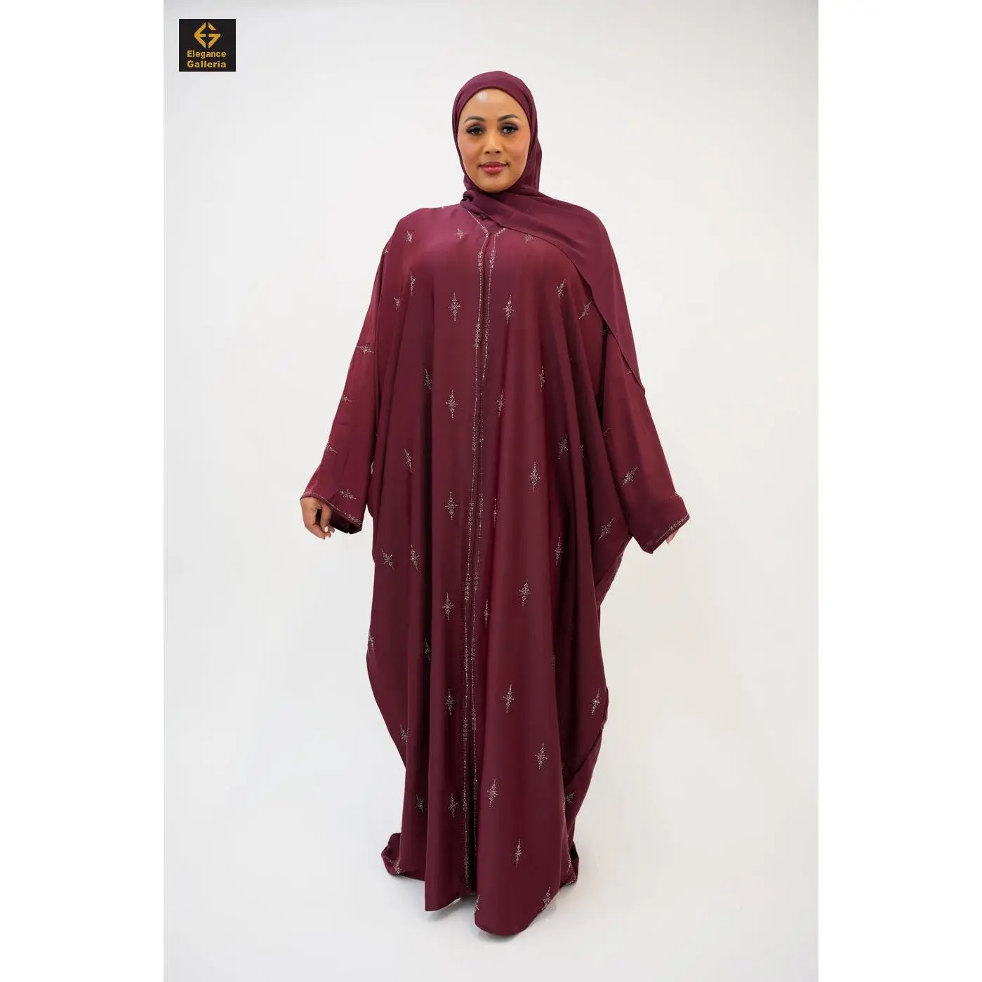 Embellished Luxury Farasha Butterfly Abaya