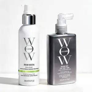 COLOR WOW 2in1 Set Dream Cocktail Kale Infused Leave-in Treatment & COLOR WOW Dream Coat for Curly Hair