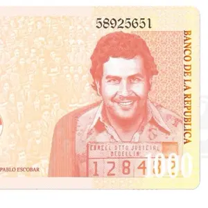 Pablo Escobar , the Ultimate Rectangle Sticker for Anywhere & Anything  Minimal Tech Style | Waterproof | Perfect Fit for Laptops, Cards & Accessories