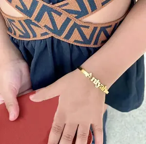 Custom Kids Name Bracelet – Personalized Baby Name Jewelry Gift for Toddlers & Newborns