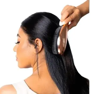 Gold Rush Brush - Luxury Paddle Brush for All Hair Types and Extensions Salon