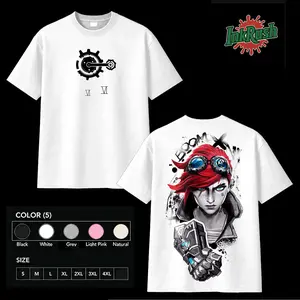 VI Arcane: League of Legends  Hoodie & Tee V2 – Vintage Heavy Cotton Tank top  Anime Manga graphic Sweatshirt Unisex Streetwear Gift For Game Fan
