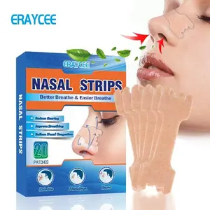 Breathing Performance Nasal Strips (30 Pieces), Comfortable Breathable Anti-Oil Anti-Sweat Sports Nose Stickers, Sleep Snoring Prevention, Nasal Breathing Patch