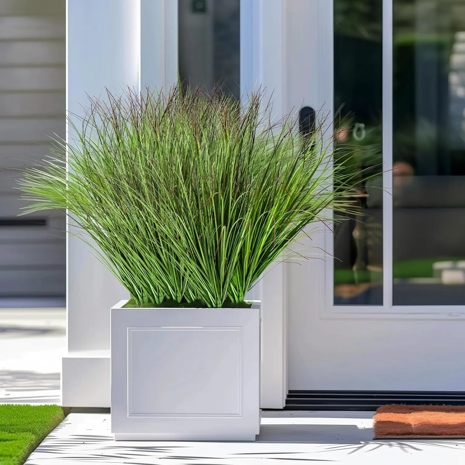 Artificial Pampas Grass, 24pcs/12pcs Faux Pampas Grass, Fake Tall Grass  Plant for Outdoor Indoor Decor, Home Decor Supplies, Living Room Decor, Artificial  Plants, Fake Plastic Plants - TikTok Shop