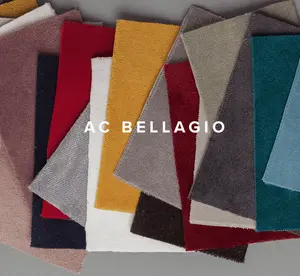 AC Bellagio Stain Resistant Velvet Upholstery Fabric by The Yard