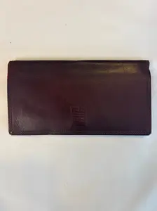 Pre-owned Leather Small Leather Goods Vintage Givenchy Long Wallet