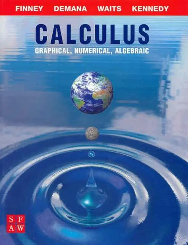 USED Book - Calculus: Graphical, Numerical, and Algebraic by Franklin Demana (Hardcover) - english