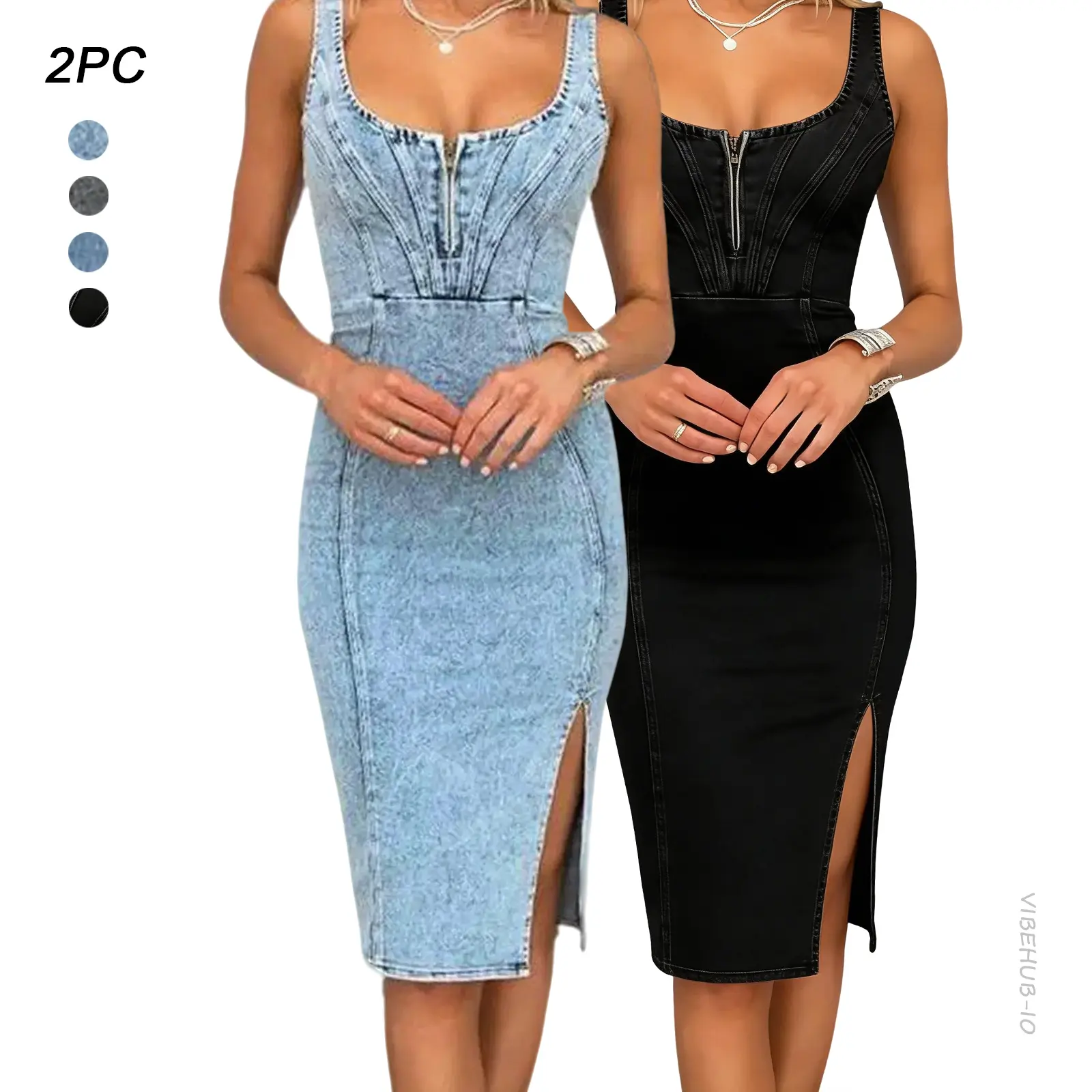 Snowflake Blue+Black