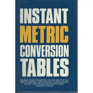 USED-Instant Metric Conversion Tables by Hamlyn Publishing Group (Hardcover)