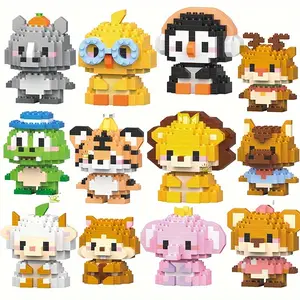 Cute Animal 3D Diamond Building Blocks Set ,DIY Craft Kit for Children Ideal Bedroom Decor & Christmas Gift