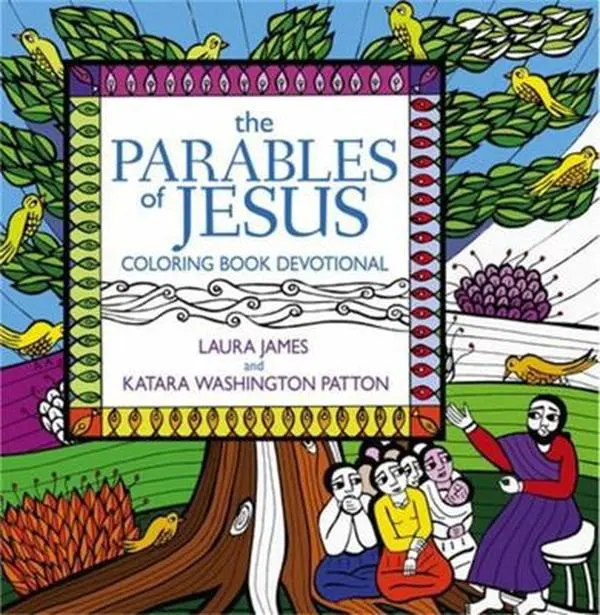 Used Activity Book - The Parables of Jesus Coloring Book Devotional by Laura James (Soft Cover, 2017 Edition, 1.64 lb, English) - Humanities & Social Sciences Artistic Exercise Resource