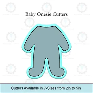Baby bodysuit Cookie Cutters