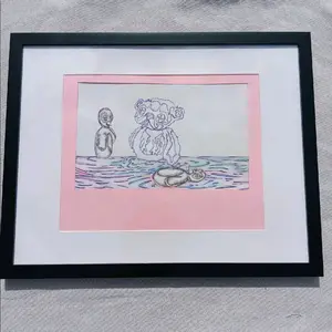 Art by Omar Kdna, Penguins