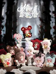 Maymei May I Love You Hangable Blind Box Plush Doll – Soft Vinyl Collectible Mystery Toy, Cute Squishy Stuffed Figure, Surprise Gift