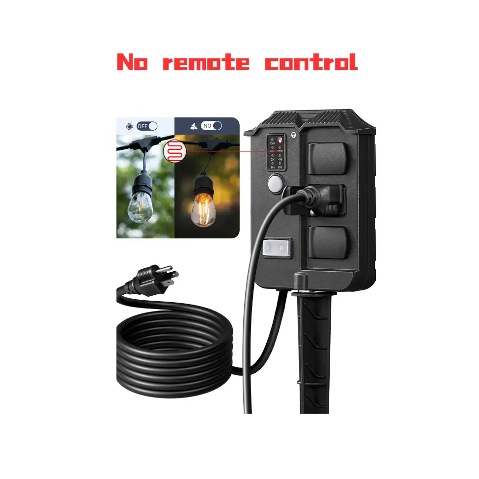 NO Remote Control Black