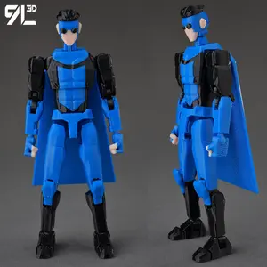 9L 3D Titan 13 Anime  Mark Invincible BY Model Lucky 13 Model Dummy 13 invincible action figure Anime Multi-Jointed Poseable Toy