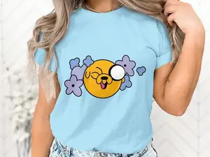Finn's Tattoo of Jake T-Shirt, Nostalgia 2D Print T-Shirt, Cartoon Network Shirt, Gifts for Cartoon Fans #AdventureTime #CartoonNetwork #NostalgiaCore #ToonVerse #FinnAndJake #GraphicTee #StreetwearUS