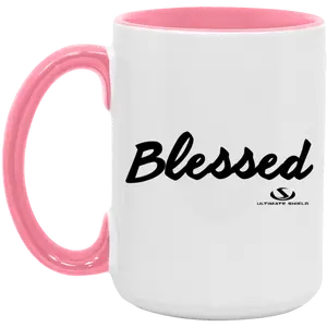 BLESSED 15oz. Accent Mug