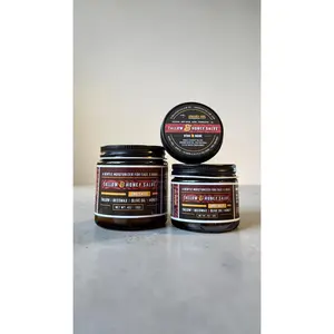 Tallow & Honey Salve - Gentle Moisturizer for Eczema, Dry Skin, Acne, Psoriasis - Natural Collagen, Vitamin A/D/E/K - Matte Finish - Safe for Adults, Kids & Babies