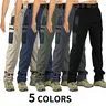 HOMUG Women's Solid Color Tactical Work Pants - All Seasons Basic Heavy Duty Cargo Pants, 230g/m² Durable Multi-Pocket Zippered Fitted Outdoor Training Bottoms (Multiple Colors, Size Up for Looser Fit)