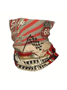 Style Thin Bandana Neck Gaiter Wrap Scarf Headband Neck Cover