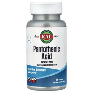 KAL Pantothenic Acid, 50 Tablets