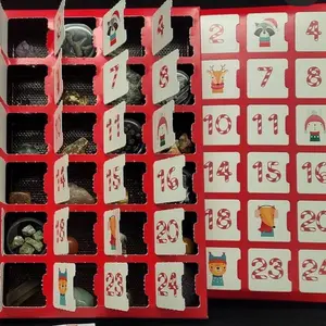 The Stone Stash Crystal Christmas Advent Calendar 24 Days Of Gemstones Interactive Holiday Countdown