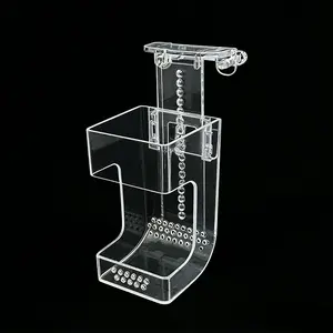 Adjustable Fish Tank Feeder Dispenser, Anti-Overflow Fixed Point Food Feeding, Prevents Scatter Feed, Model Xinghao Cx72130