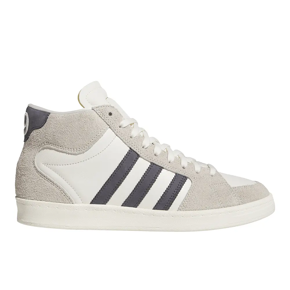 adidas Mens Superskate Skate Sneakers Shoes - Grey, White