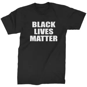 Black Lives Matter BLM Mens T-shirt Clothing Menswear