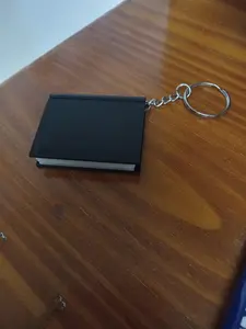 Book Key Chain from United States - Simple Book Shape Key Accessory