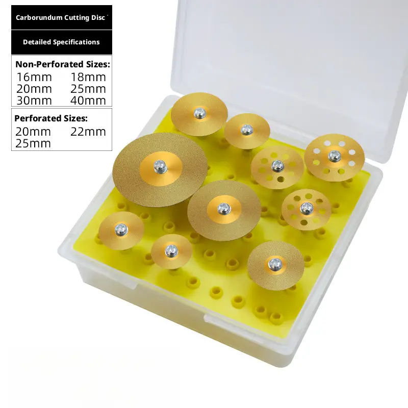 10PCS 8-Hole Diamond Cutting Discs Set with 3mm Mandrel, 16mm/20mm Cut-Off Wheels for Rotary Tools, Fits Dremel Drills & Die Grinders, for Jade, Glass, Copper, Plastic, Aluminum, Wood, Jade Cutting, Cutting Glass