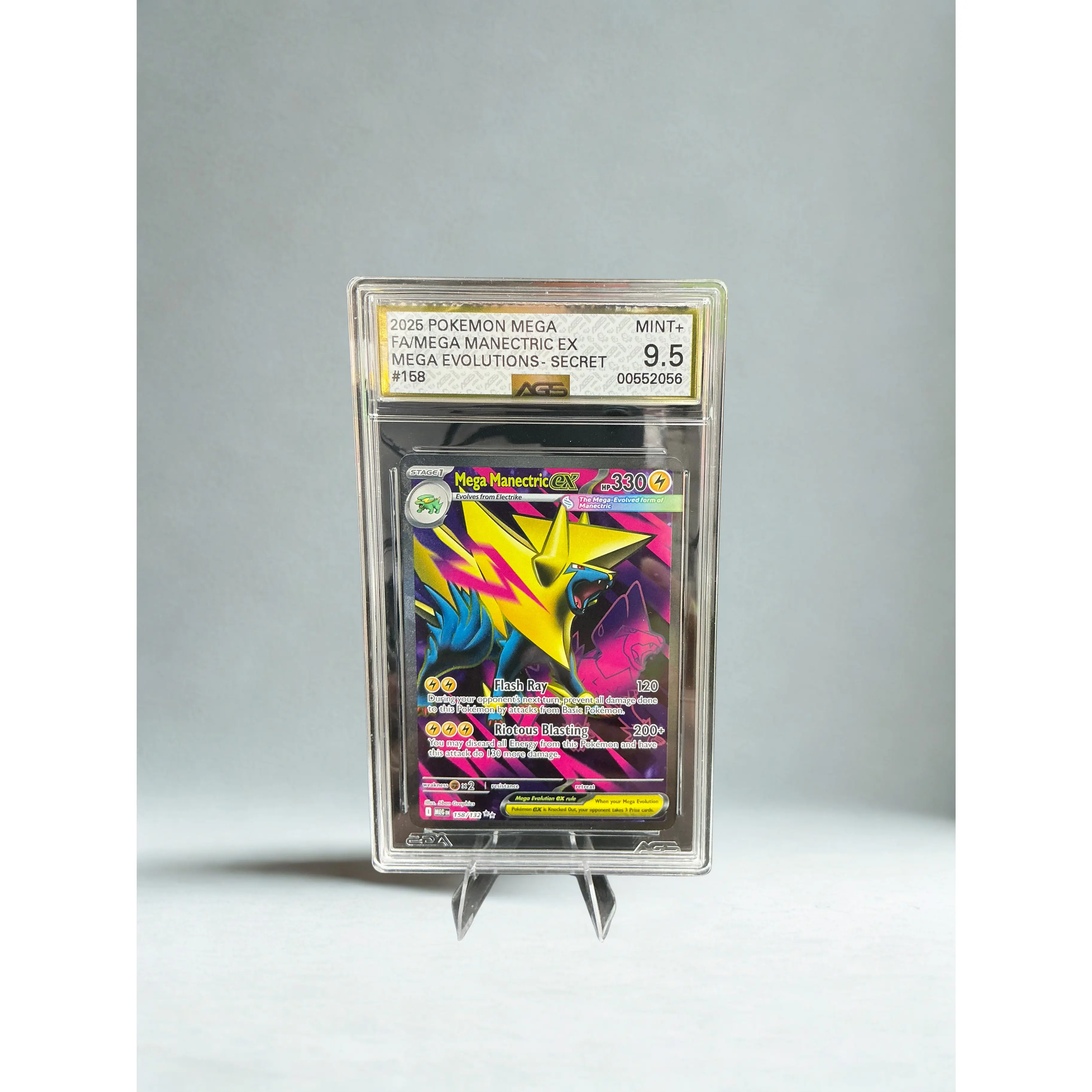 Pokémon TCG: Mega Manectric EX Mega Evolutions 158/132