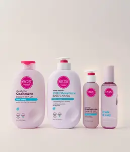 Fresh & Cozy Shower Essentials- Body Lotion, Body Wash, Body Mist, Shave Oil, 4-Pack Fresh & Cozy Shower Essentials- Body Lotion, Body Wash, Body Mist, Shave Oil, 4-Pack