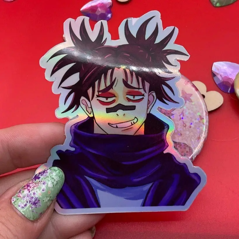 Choso Silly Face Funny Sticker - Waterproof Design from Jujutsu Kaisen Anime