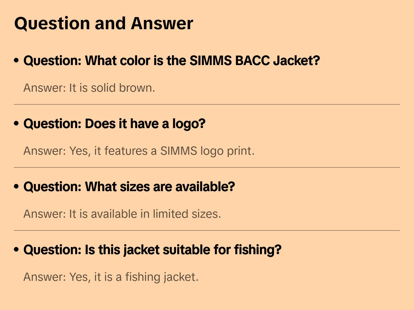 SIMMS BACC Jacket -Lite Brown