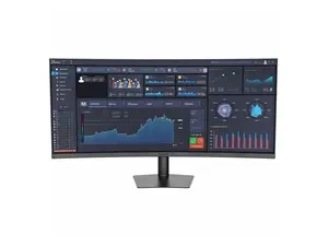 Planar PZN3815Q 38"" Class UW-QHD+ Curved Screen LED Monitor - 21:9 - 37.5"" Viewable - IPS - LED Backlight - 3840x1600 - 1.07 Billion Colors - 300 Nit - 6 ms - 75 Hz - USB Type-C - HDMI - DisplayPort - 998-4078-00