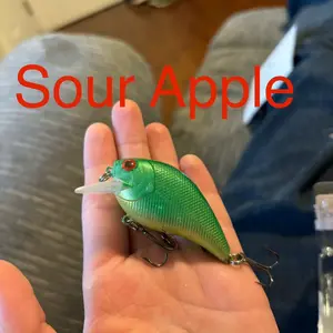 Sour Apple Custom Crankbait