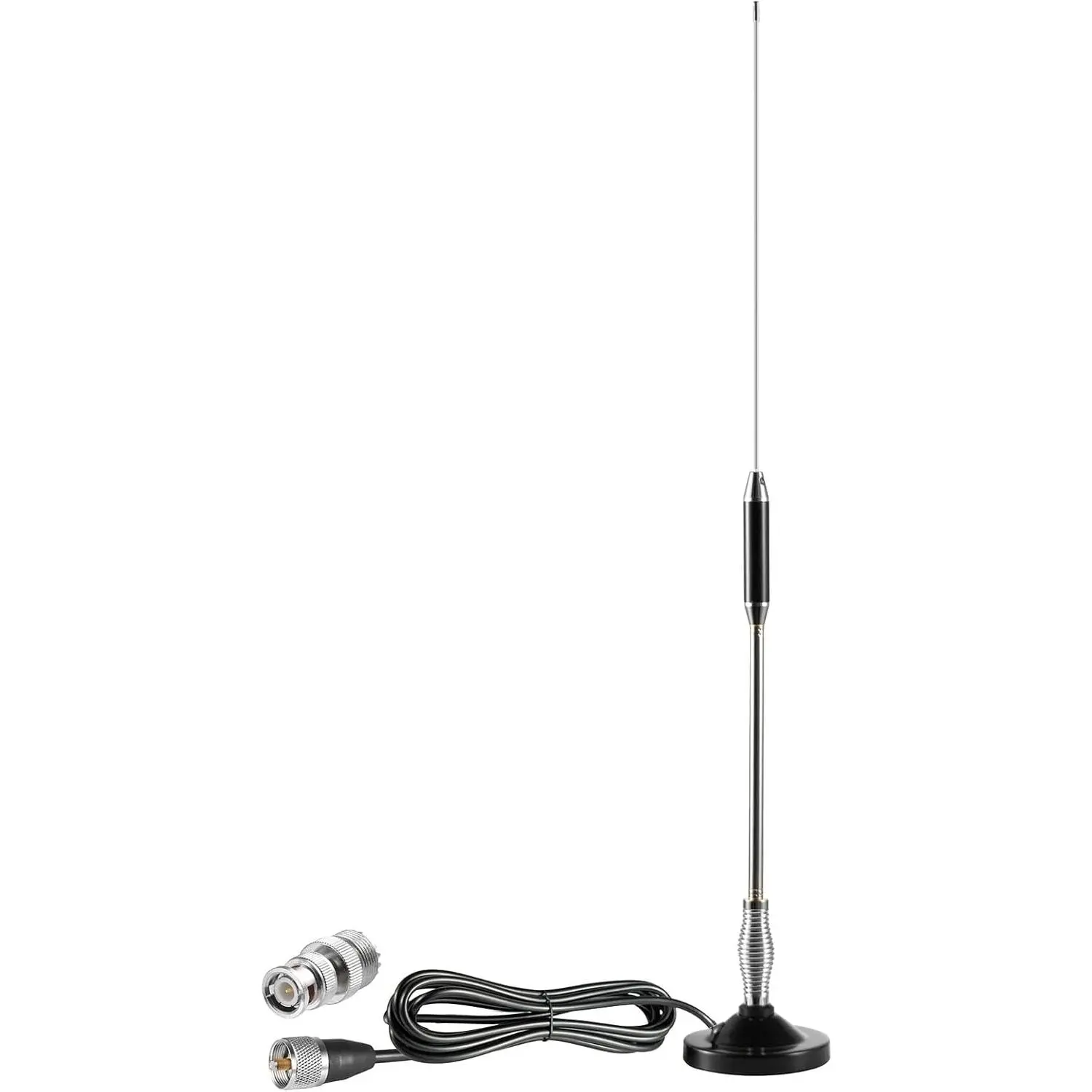 27MHz Heavy Duty Magnetic Mount CB Radio Base Station Antenna Kit Compatible with Mobile/Car Radio Cobra Midland Uniden Maxon President Anytone Car Truck Mobile Handheld CB Radio, Eifagur