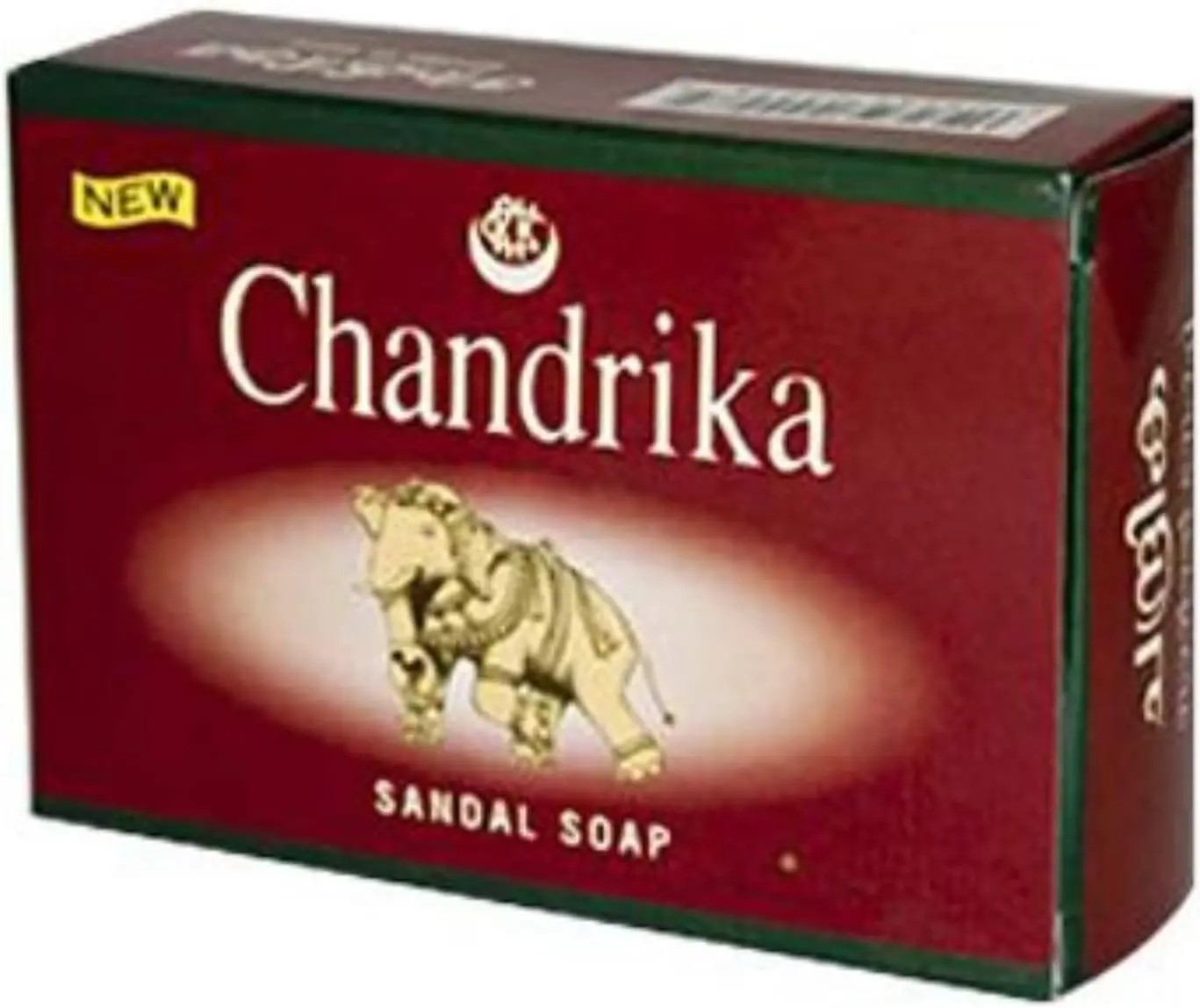 Chandrika Ayurvedic Sandal Soap Bar, a Gentle Body Care Cleanser for Daily Use and Cleansing, Single Item, All