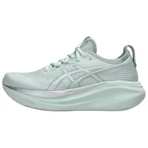 ASICS GEL-NIMBUS 27 Women's Low-Top Running Shoes in Light Blue with GEL Cushioning, Breathable and Durable for Training Trending Shoes, House White Official Shoes to Get / Maison Mihara