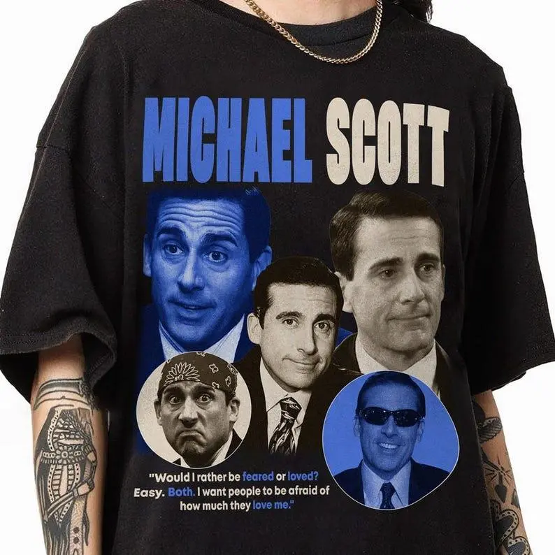 Michael Scott The Office Vintage Shirt, Micheal Scott Meme Shirt, Funny Prinson Mike Shirt,The Office Sitcom Shirt Gift for Men and Women