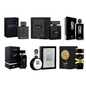 (6pc Bundle Pack) Armaf Club De Nuit Intense Man EDT 3.6oz + Afnan 9PM + Lattafa Rave Now Men + Fakhar Men + Hayaati + Asad, 3.4oz Perfume