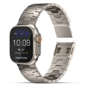 Titanium Band for Apple Watch ULTRA 2 - Magnetic Band 49mm Adjustable Titanium Apple Watch Band ULTRA 2 & ULTRA - Lightweight Magnetic Strap for iWatch Apple Watch 49mm Accessories Wearable