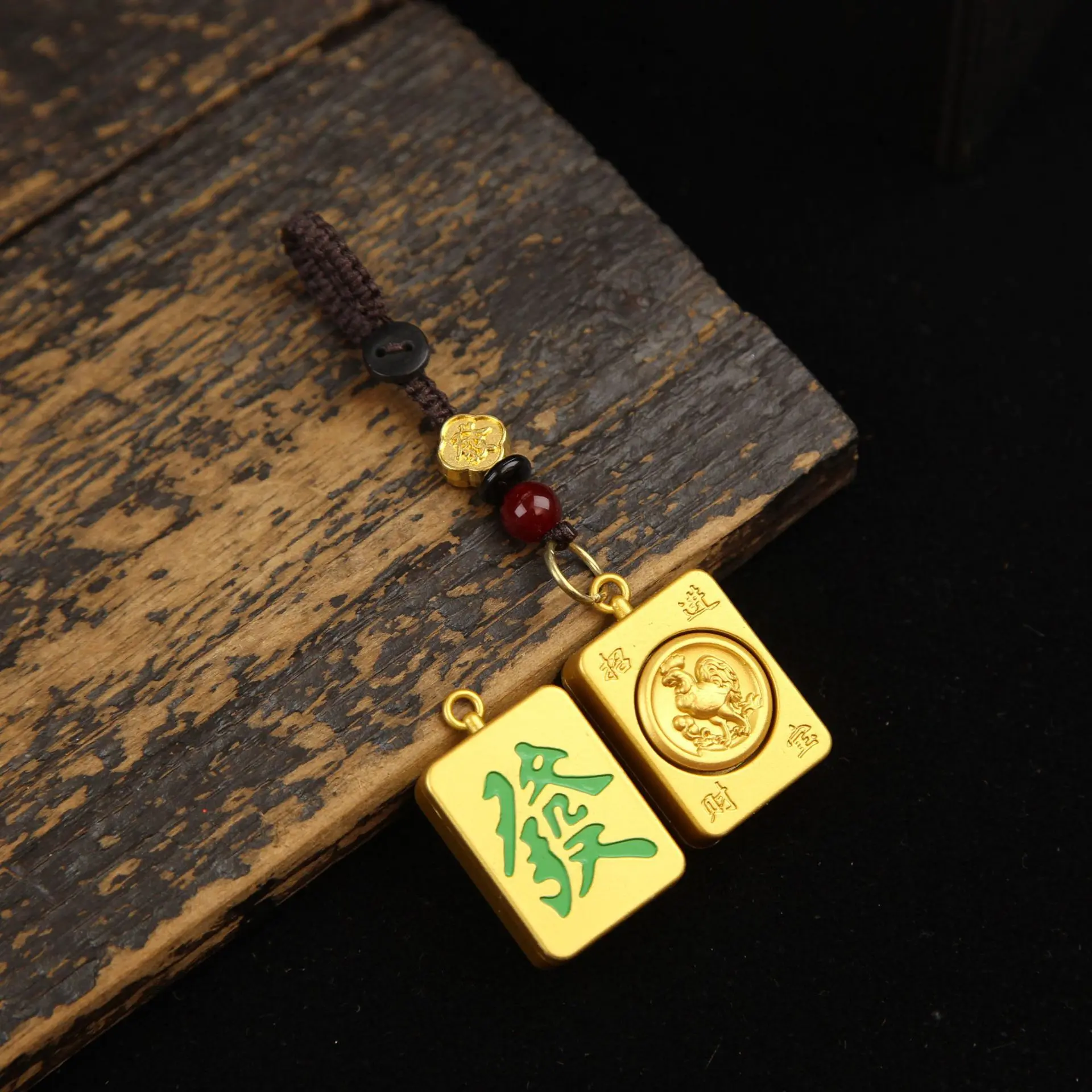 Zodiac Rooster - FortuneMahjongSpinner+FortuneRope
